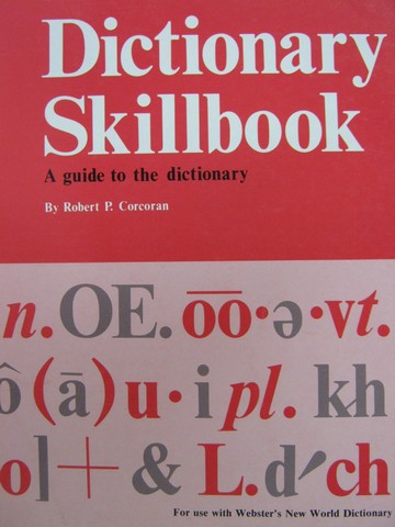 (image for) Dictionary Skillbook (P) by Robert P Corcoran