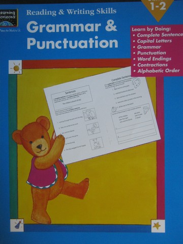 (image for) Reading & Writing Skills Grammar & Punctuation Grades 1-2 (P) - Click Image to Close