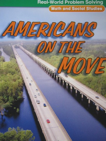 (image for) Real-World Problem Solving Library Gr 4 Americans on the Move (P)