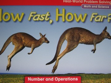 (image for) Real-World Problem Solving 1 How Fast, How Far? (P)