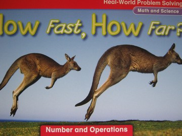 (image for) Real-World Problem Solving Library Gr 1 How Fast, How Far? (P)