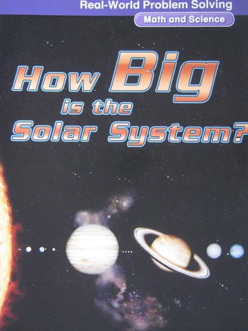 (image for) Real-World Problem Solving 5 How Big Is the Solar System? (P)