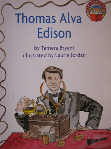 (image for) Adventure Books 2 Thomas Alva Edison (P) by Tamera Bryant