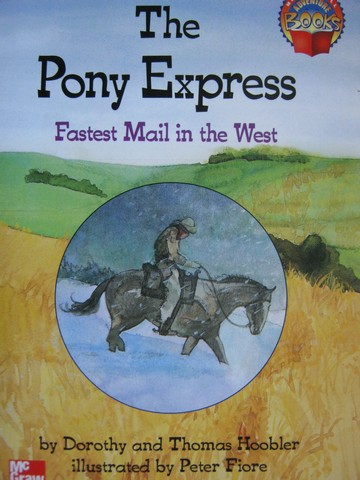 (image for) Adventure Books 4 The Pony Express (P) by Hoobler