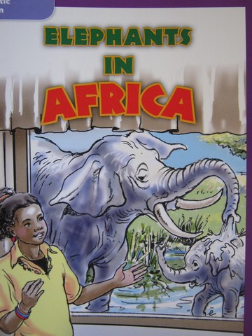 (image for) Leveled Reader Library 5 Elephants in Africa (P) by Schaffer
