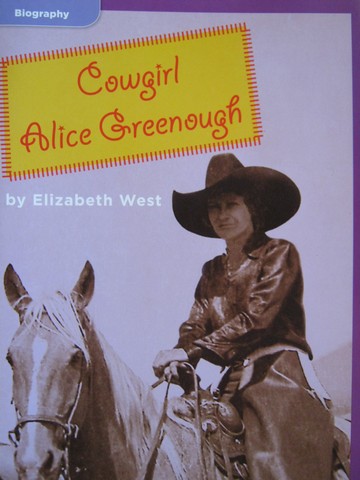 (image for) Leveled Reader Library 5 Cowgirl Alice Greenough (P) by West