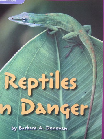 (image for) Leveled Reader Library 5 Reptiles in Danger (P) by Donovan