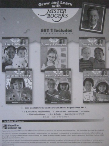 (image for) Little Treasures Pre-K Grow & Learn with Mister Rogers (Pk)
