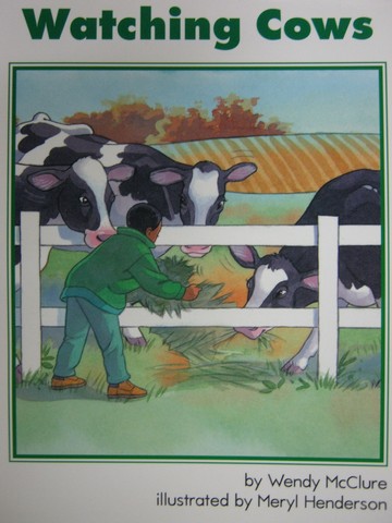 (image for) Collections for Young Scholars B Watching Cows (P) by McClure
