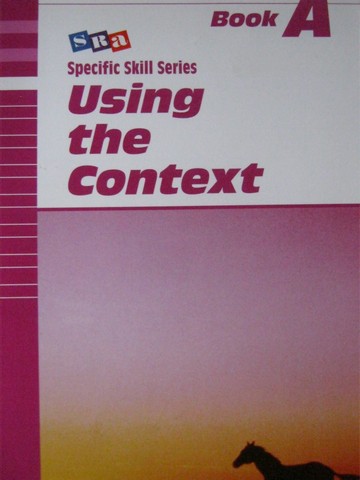 (image for) Specific Skill Series Using the Context A 5e (P) by Boning