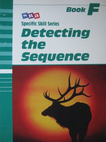 (image for) Specific Skill Series Detecting the Sequence Book F 5e (P) by Richard Boning