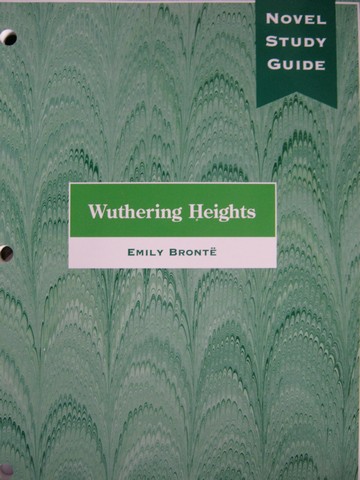 (image for) Novel Study Guide Wuthering Heights (P) by Richard Foerster
