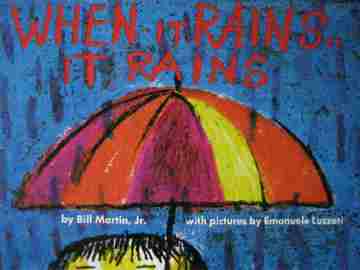 (image for) When It Rains It Rains (H) by Bill Martin Jr.