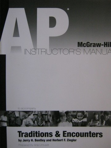 (image for) Traditions & Encounters 3rd Edition AP Instructor's Manual (P)