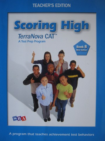 (image for) SRA Scoring High TerraNova CTBS Book 8 New Edition TE (TE)(P)