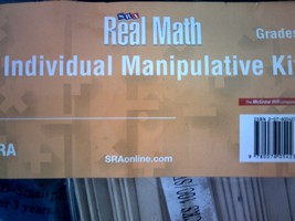 (image for) SRA Real Math K-2 Individual Manipulative Kit (Pk)