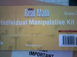 (image for) SRA Real Math 3-6 Individual Manipulative Kit (Pk)