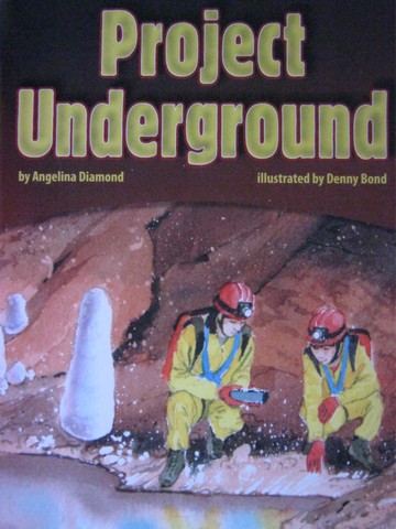 (image for) SRA Leveled Readers 4 Project Underground (P) by Angelina Diamond