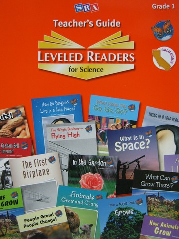 (image for) SRA Leveled Readers for Science 1 TG (CA)(TE)(P)