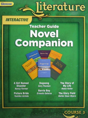 (image for) Glencoe Literature Course 3 Interactive Novel Companion (TE)(P)