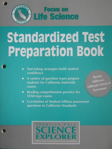 (image for) Focus on Life Science Standarized Test Preparation (CA)(P)