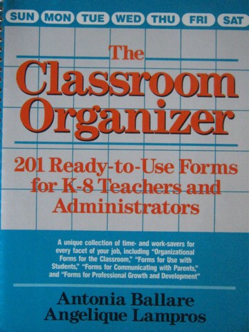 Classroom Organizer (Spiral) by Ballare & Lampros (image for) Classroom Organizer (Spiral) by Ballare & Lampros