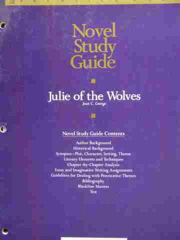 (image for) Julie of the Wolves Novel Study Guide (P)