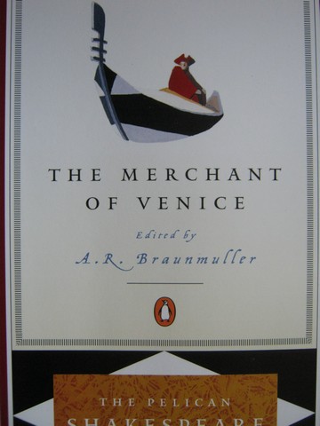 (image for) Pelican Shakespeare The Merchant of Venice (P) by Braunmuller