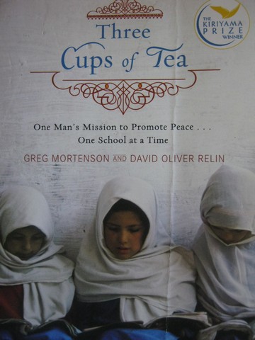 (image for) Three Cups of Tea (P) by Greg Mortenson & David Oliver Relin