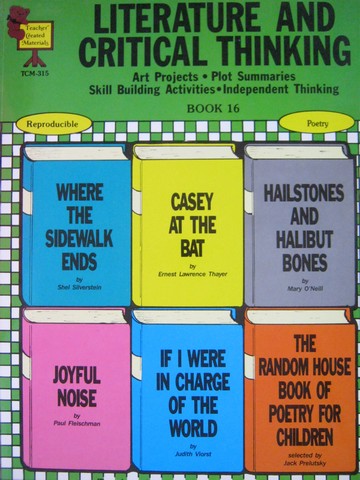 (image for) Literature & Critical Thinking 16 (P) by John & Patty Carratello