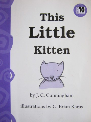 (image for) Phonics Practice Readers 1 This Little Kitten (P) by Cunningham