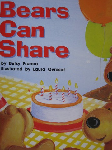(image for) Math Readers 1 Bears Can Share (P) by Betsy Franco