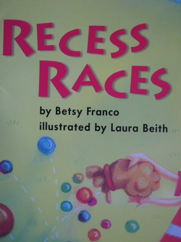 (image for) Math Readers 2 Recess Races (P) by Betsy Franco