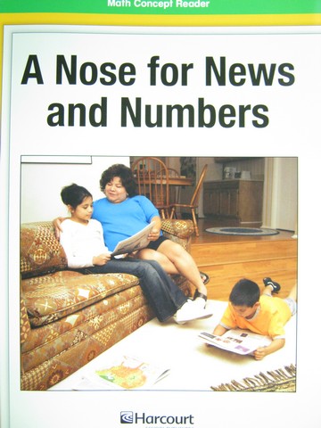 (image for) Math Concept Reader 3 A Nose for News & Numbers (P) by Bussell
