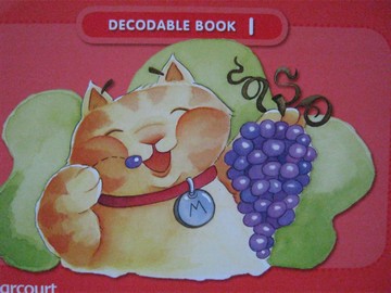 (image for) Harcourt Decodable Book 1 (P)