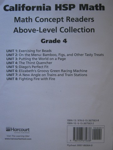 (image for) Math Concept Reader 4 Above-Level Collection (Pk)