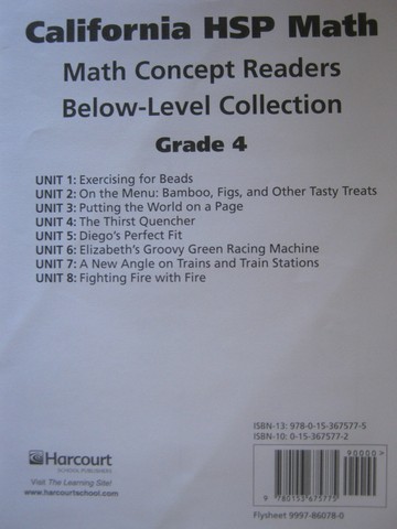(image for) Math Concept Reader 4 Below-Level Collection (Pk)