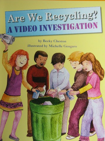 (image for) Excursions Book 5 Are We Recycling? (P) by Becky Cheston