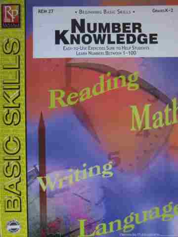 (image for) Basic Skills Number Knowledge Grades K-2 (P) by Joan Stringham