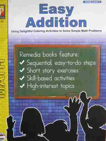 Math Easy Addition Grade Level 1 (P) (image for) Math Easy Addition Grade Level 1 (P)