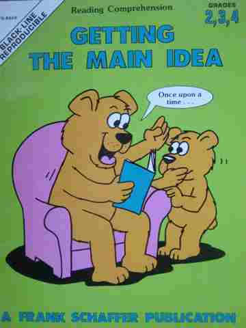 (image for) Reading Comprehension Getting The Main Ideas Grades 2-4 (P)