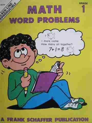 (image for) Math Word Problems Black-Line Reproducible Grade 1 (P) by Taulbee