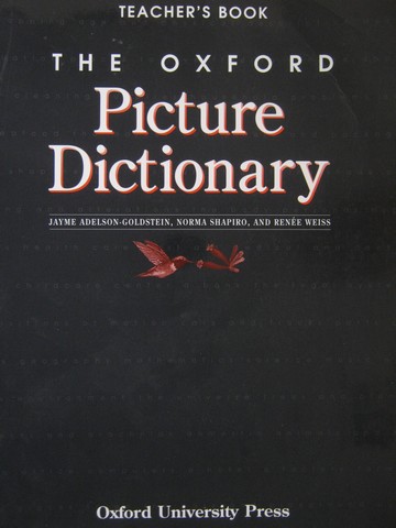 (image for) Oxford Picture Dictionary Teacher's Book (TE)(Spiral) by Weiss,