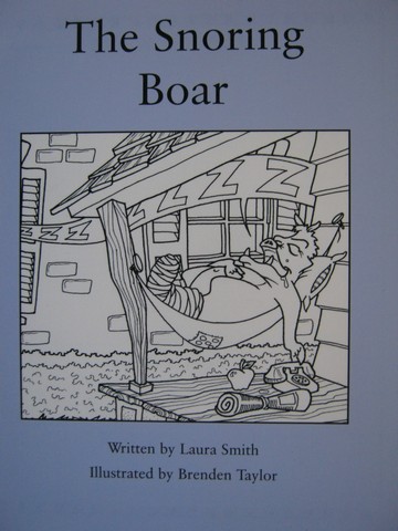(image for) Readable The Snoring Boar (P) by Laura Smith