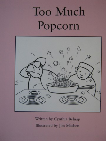 (image for) Readable Too Much Popcorn (P) by Cynthia Belnap - Click Image to Close
