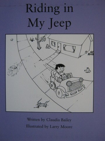 (image for) Readalbe Riding in My Jeep (P) by Claudia Bailey