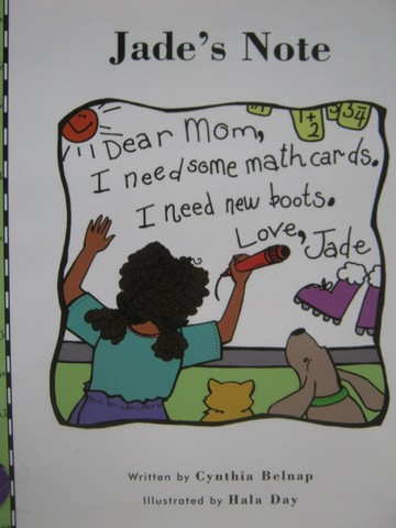(image for) Readable Jade's Note (P) by Cynthia Belnap