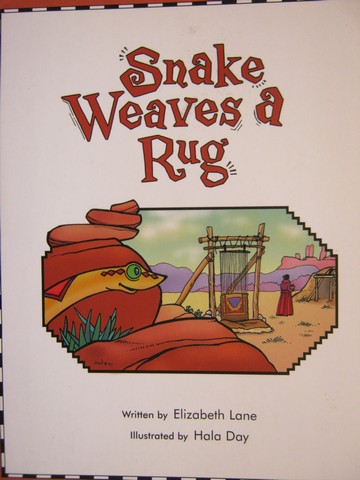 (image for) Read-Along Snake Weaves a Rug (P) by Elizabeth Lane