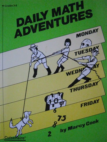 Daily Math Adventures Grades 3-8 (P) by Marcy Cook (image for) Daily Math Adventures Grades 3-8 (P) by Marcy Cook
