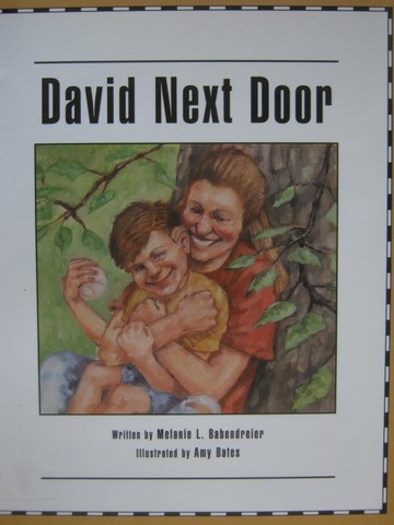 (image for) Read-Along David Next Door (P) by Melanie L Babendreier